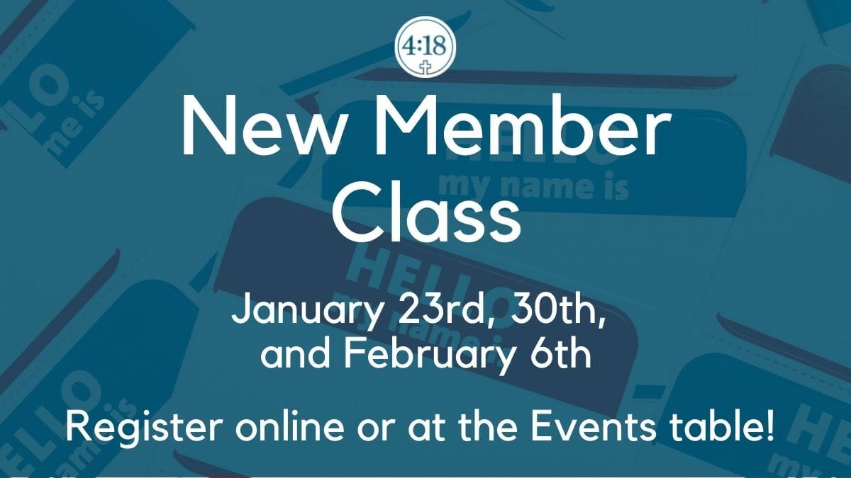 new member class