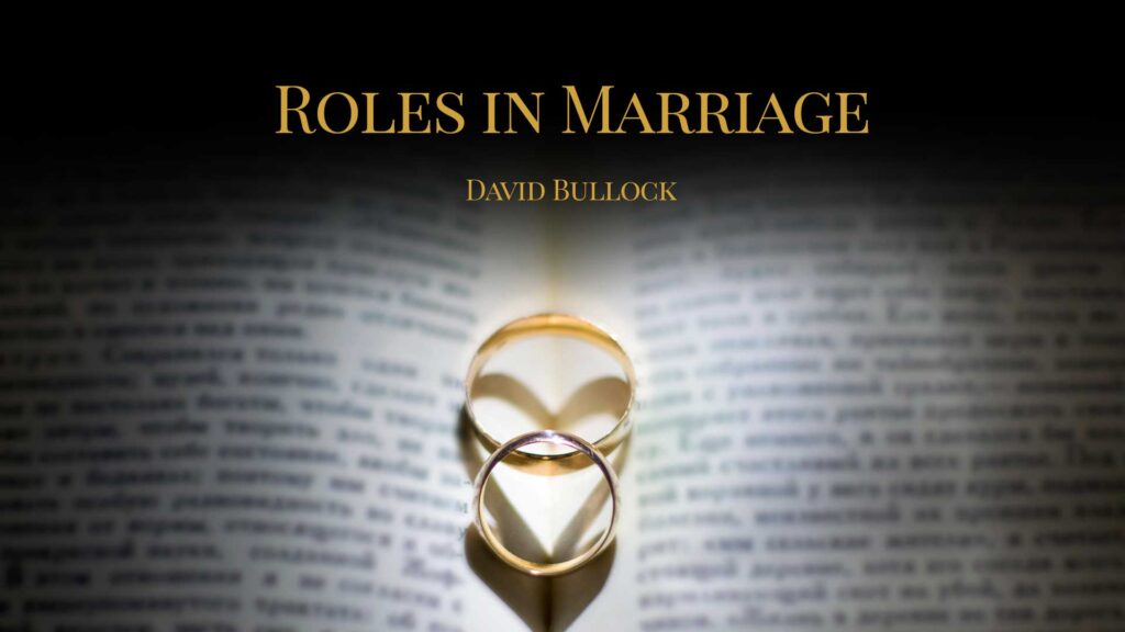 Roles in Marriage